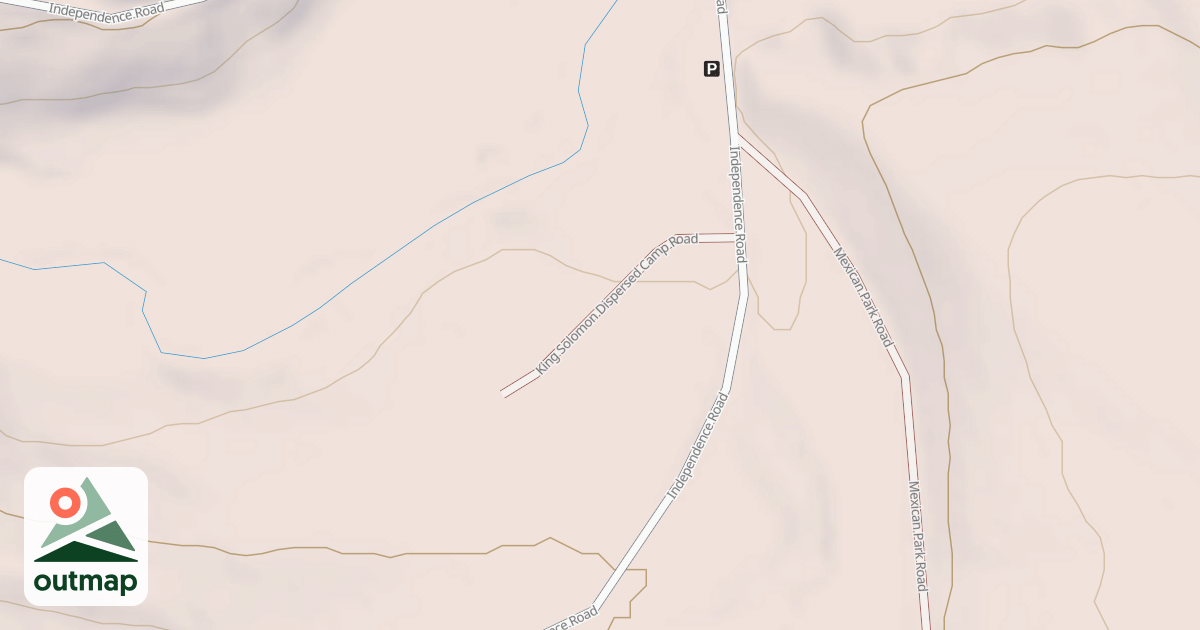 Map of KING SOLOMON DISP CAMP