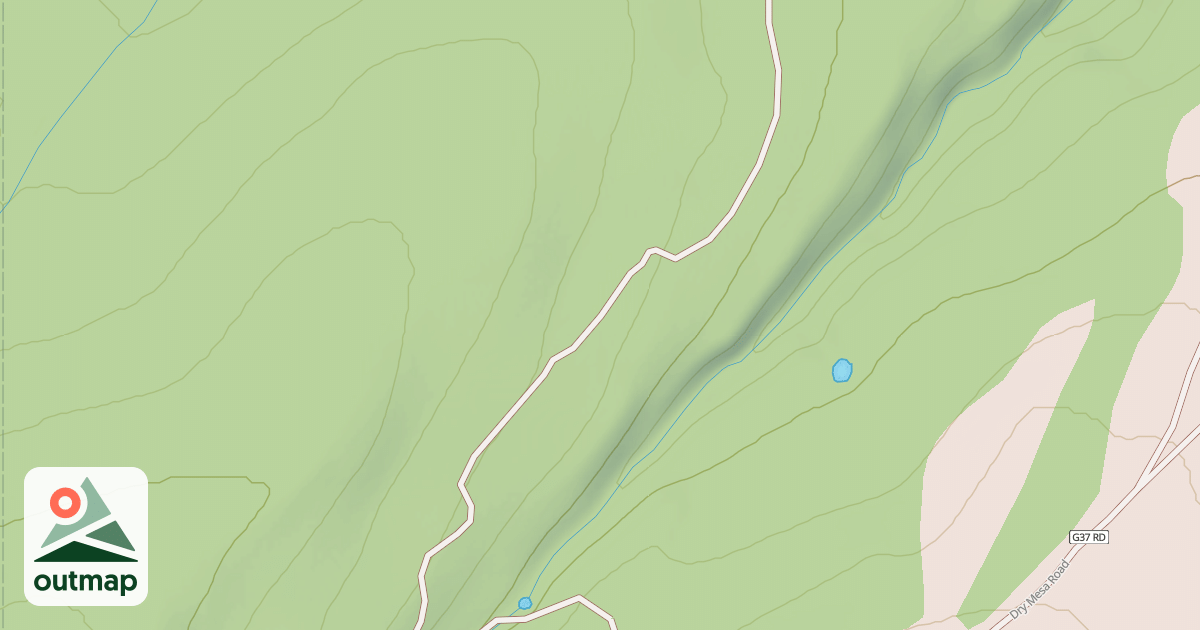 Map of BLM National GTLF Public Motorized Roads 96279b54-f921-4395-a68c-d0c3aebac8e6