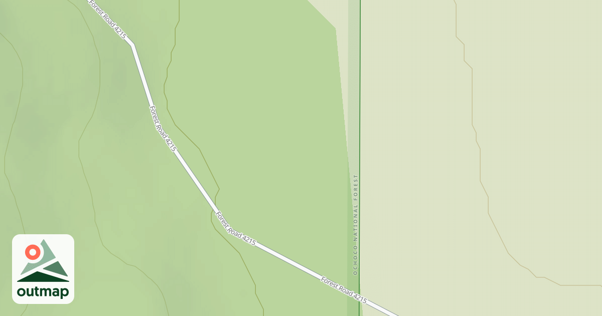 Map of USFS Motor Vehicle Use Map Roads {119A6DA5-746B-4680-8247-89A3A9813961}