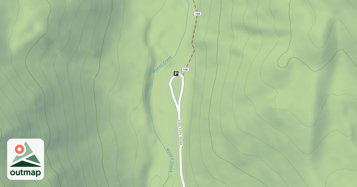 Map of (FDR) EAST FORK BITTERROOT