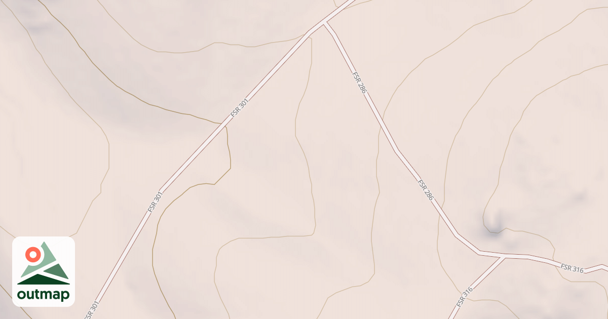 Map of TEPEE CREEK