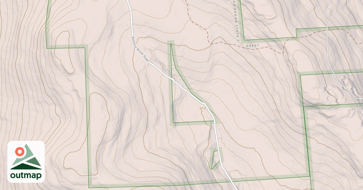 Map of Snowmobile Trail