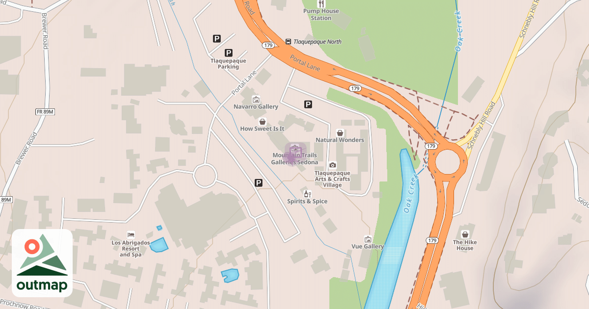 Map of Patio Azul