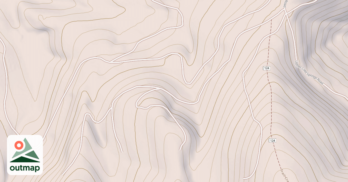 Map of MUSH LAKE