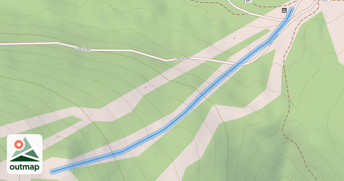 Map of Mt. Hood Lane
