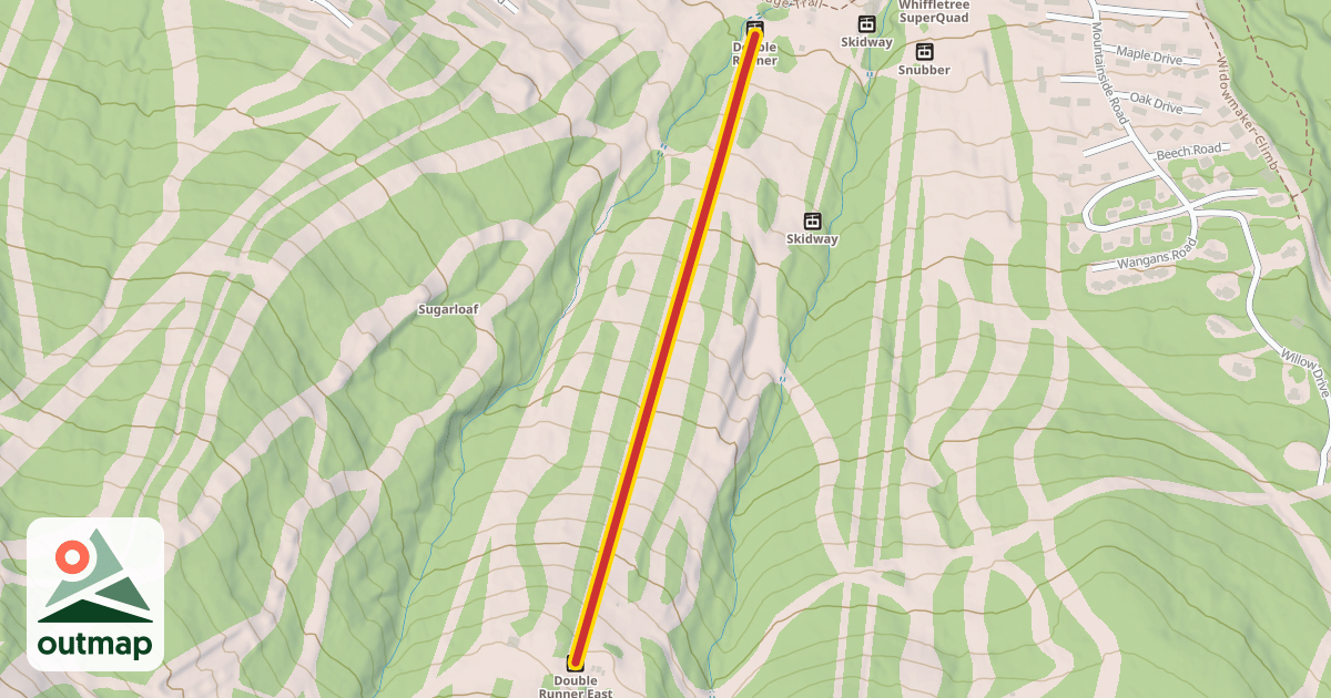 Map of Double Runner East