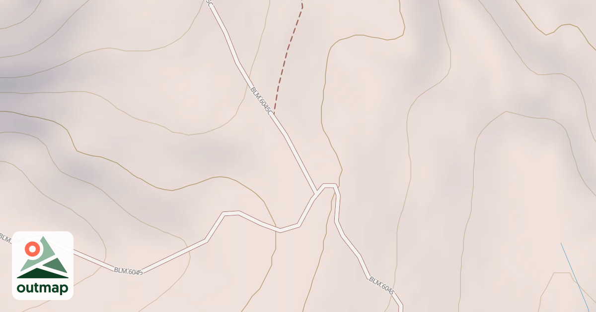 Map of BLM National GTLF Public Motorized Roads 1d1b1e0b-186f-4b7f-8437-62766f268d70