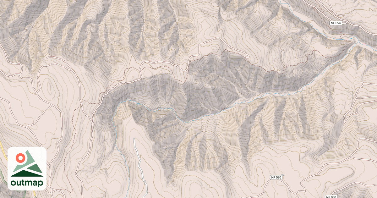 Map of Eagle Ridge Trail