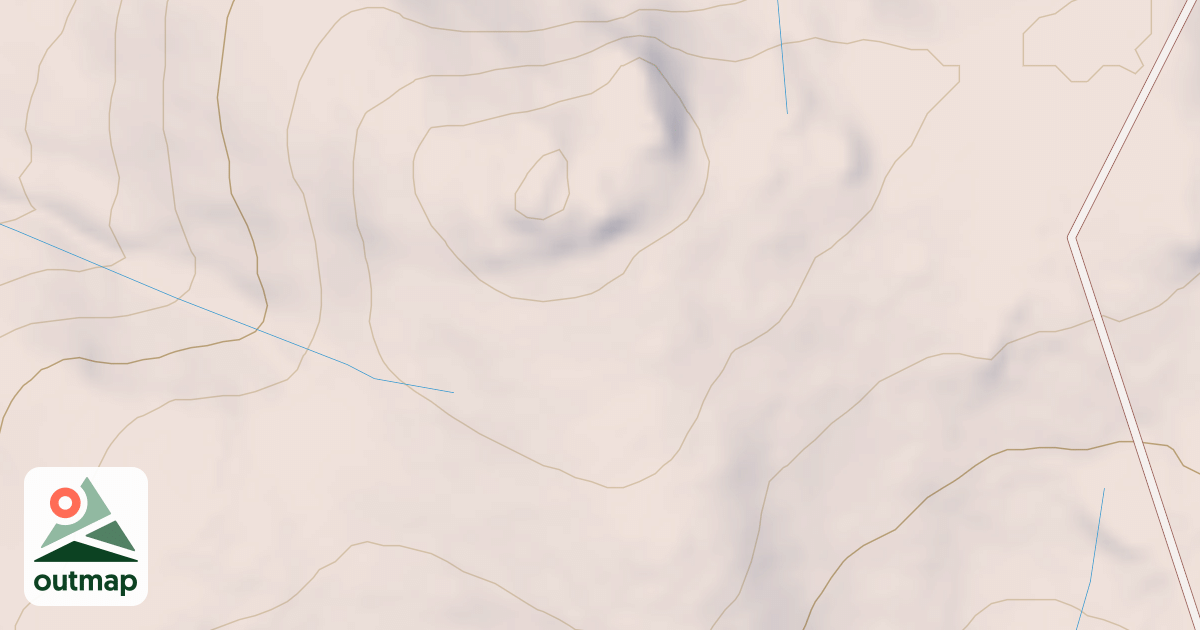 Map of COQUETTE CREEK SPUR A