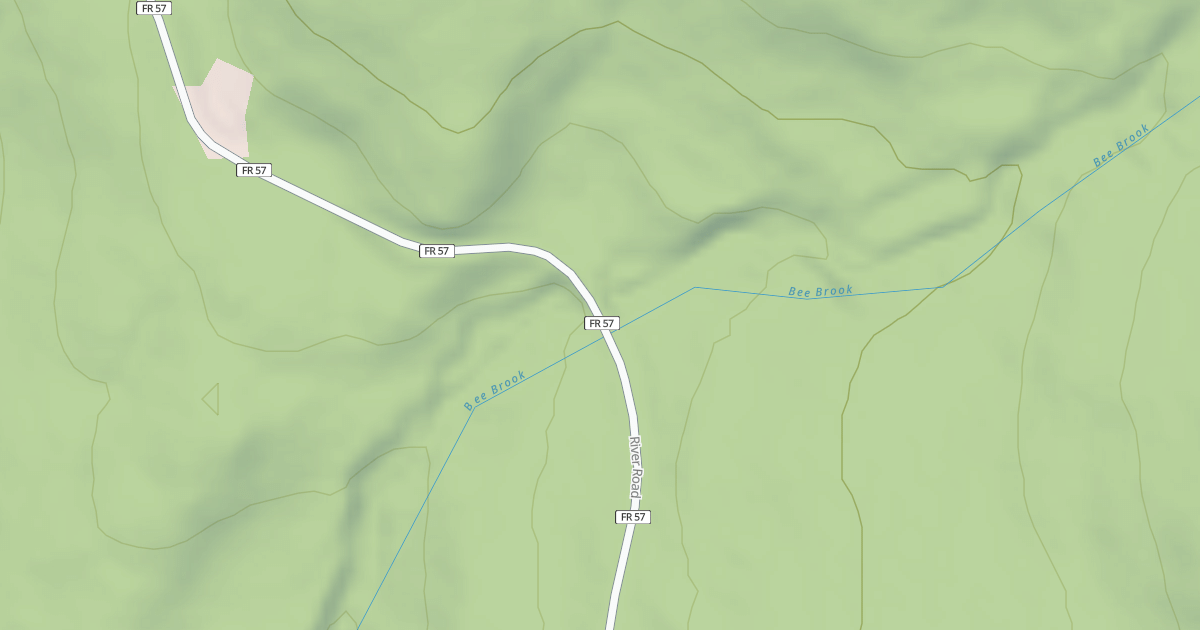 Map preview of Furnace Brook