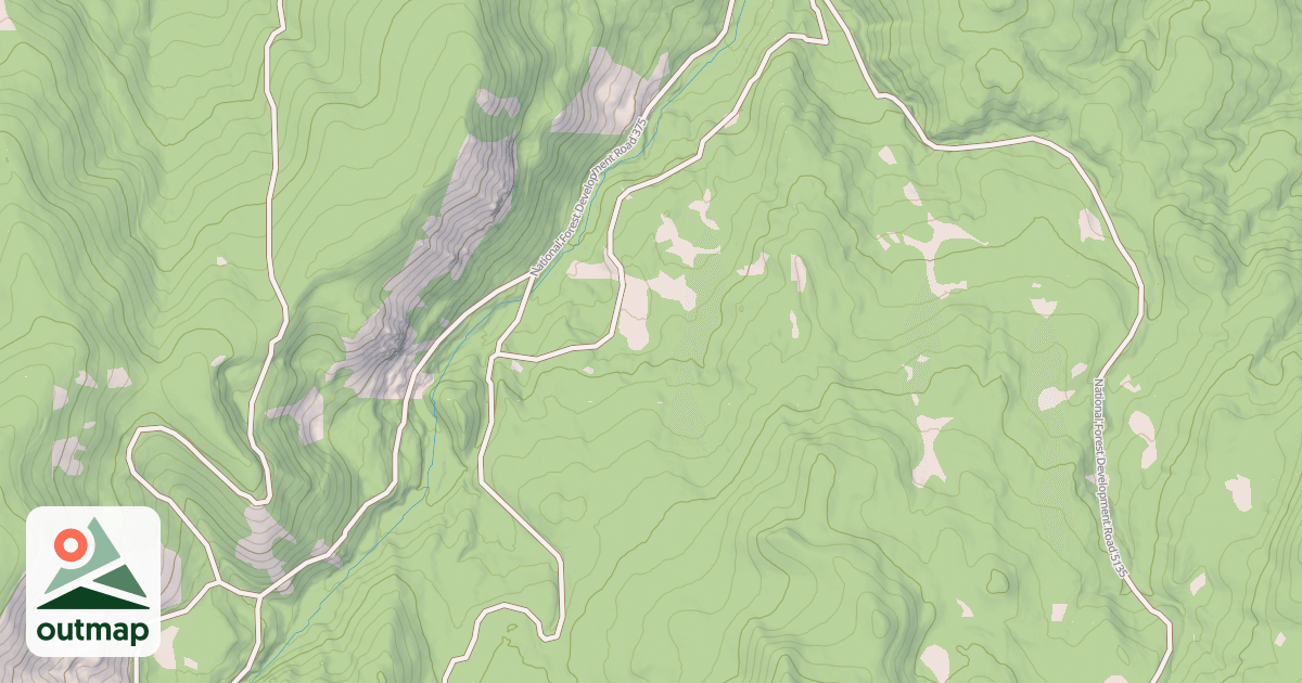 Map of USFS National Forest System Roads {228DBF68-4F69-4519-96C2-93DDB013A370}