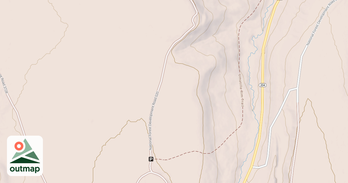 Map of HORSESHOE PRAIRIE TH