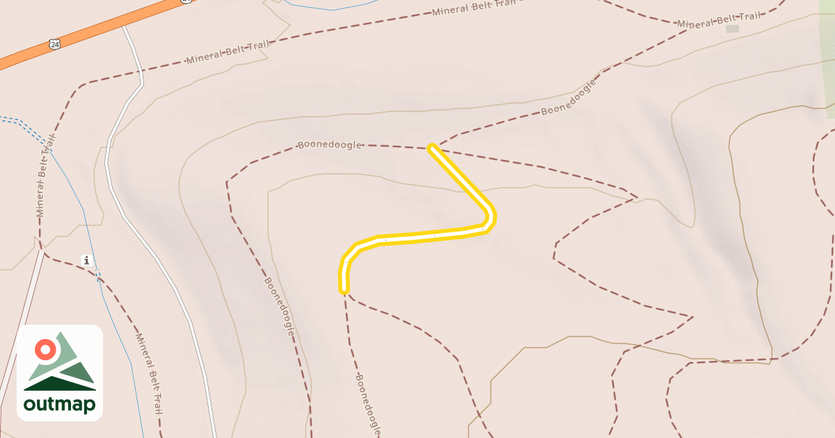 Map of Boonedoogle