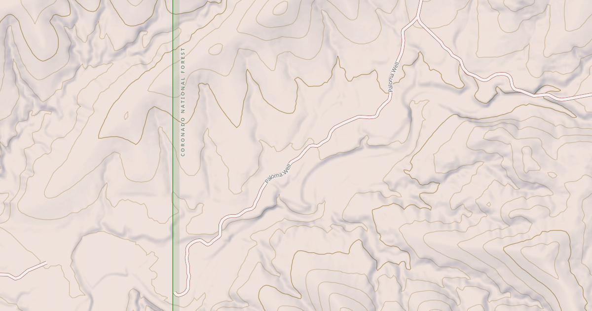 Map preview of PALOMA WELL