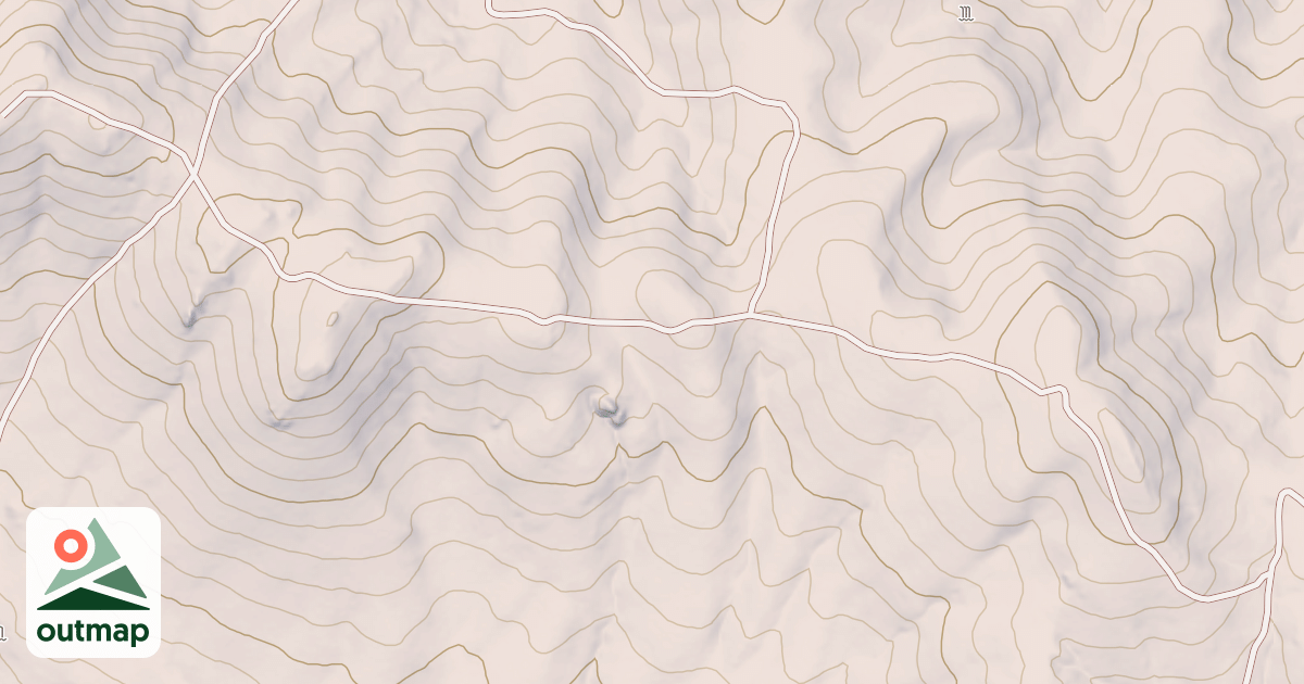 Map of CORRAL SPUR