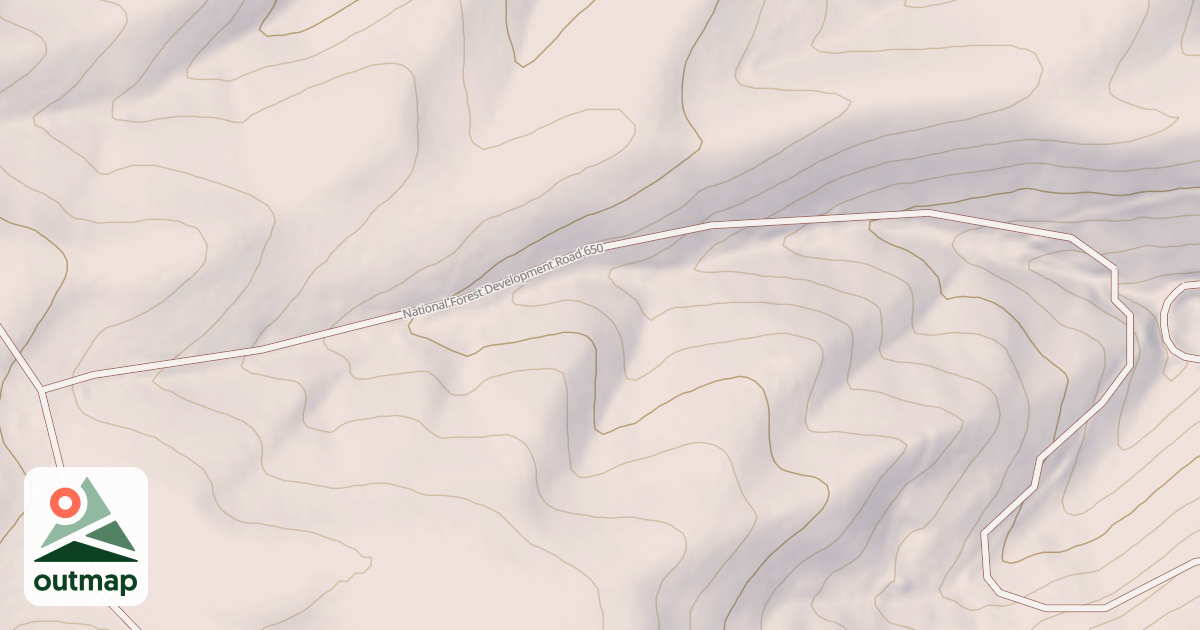 Map of USFS National Forest System Roads {39E446D5-BFA6-4C7D-992D-AF3D820555C8}