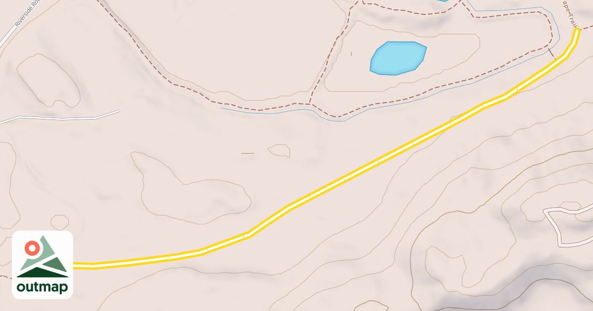 Map of Naomi Pape Trail