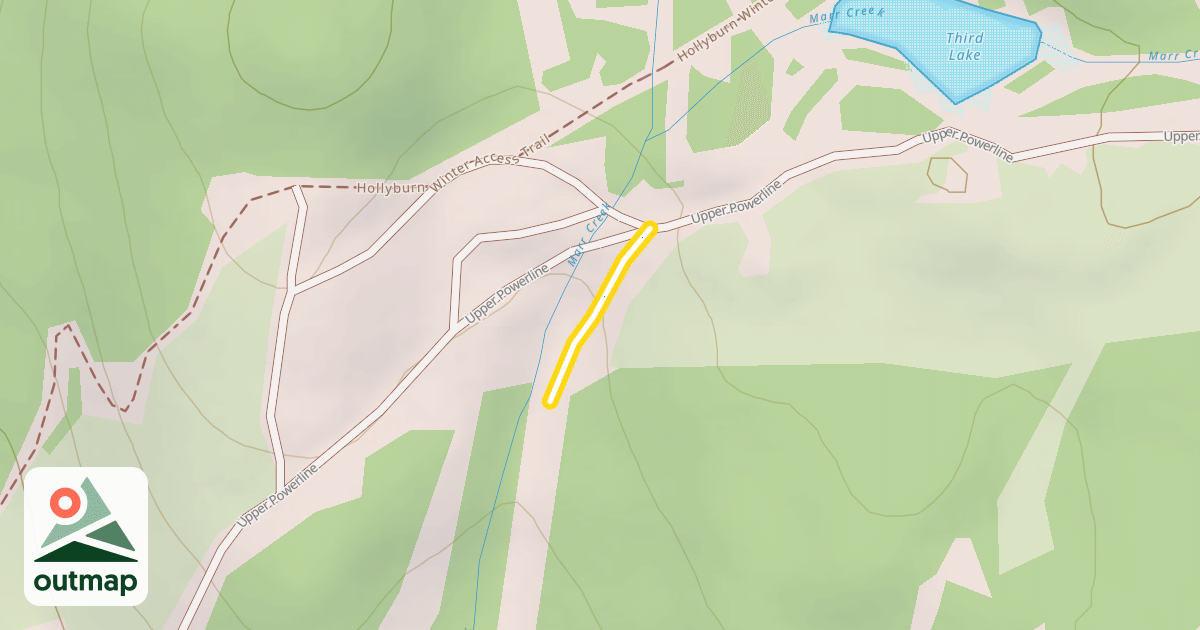Map of Upper Telemark