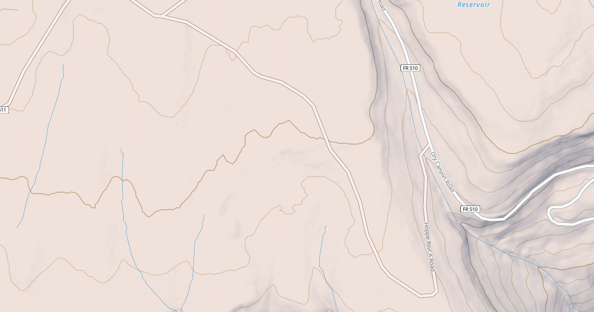 Map preview of HOPPE RSVR  A