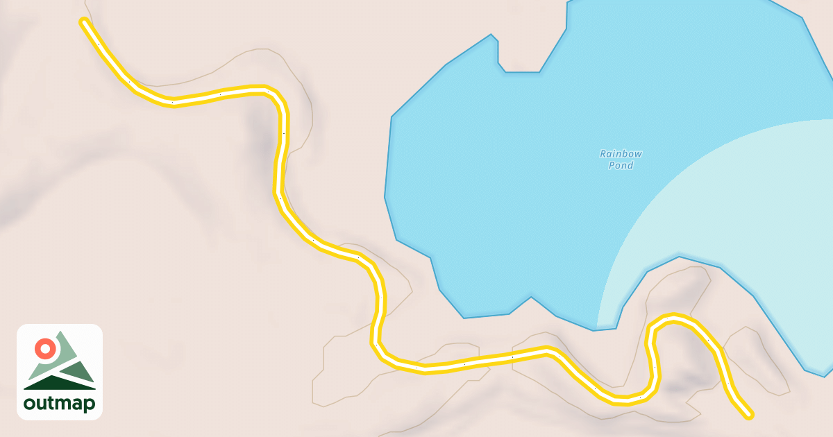Map of Brush Cat Trail