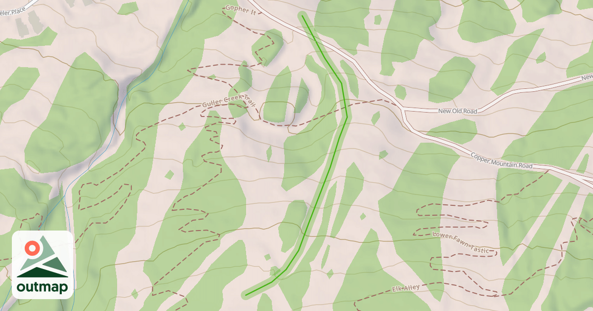 Map of Hidden Vein