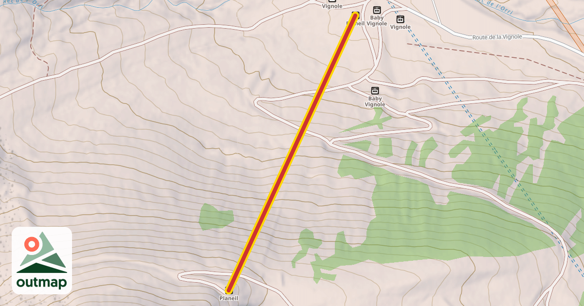 Map of Planeil