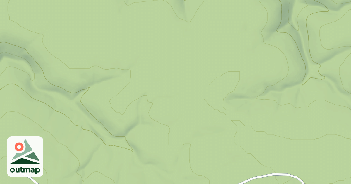 Map of CLUFF HOLLOW SPUR A
