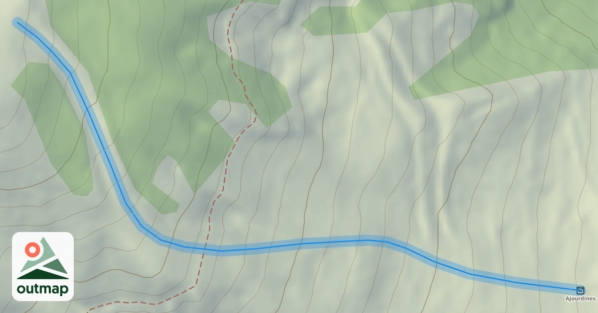 Map of Les Ajourdines