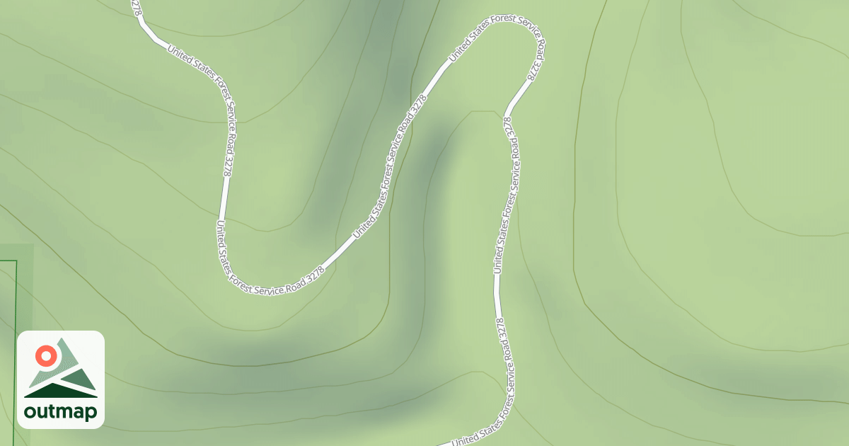 Map of GIBSON CR. RD.