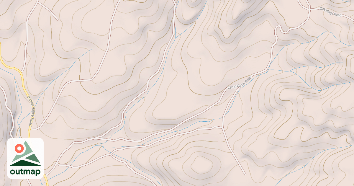 Map of CAMP CARTER