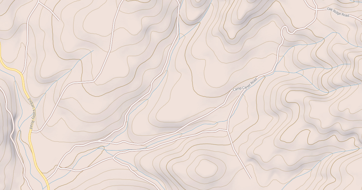 Map preview of CAMP CARTER