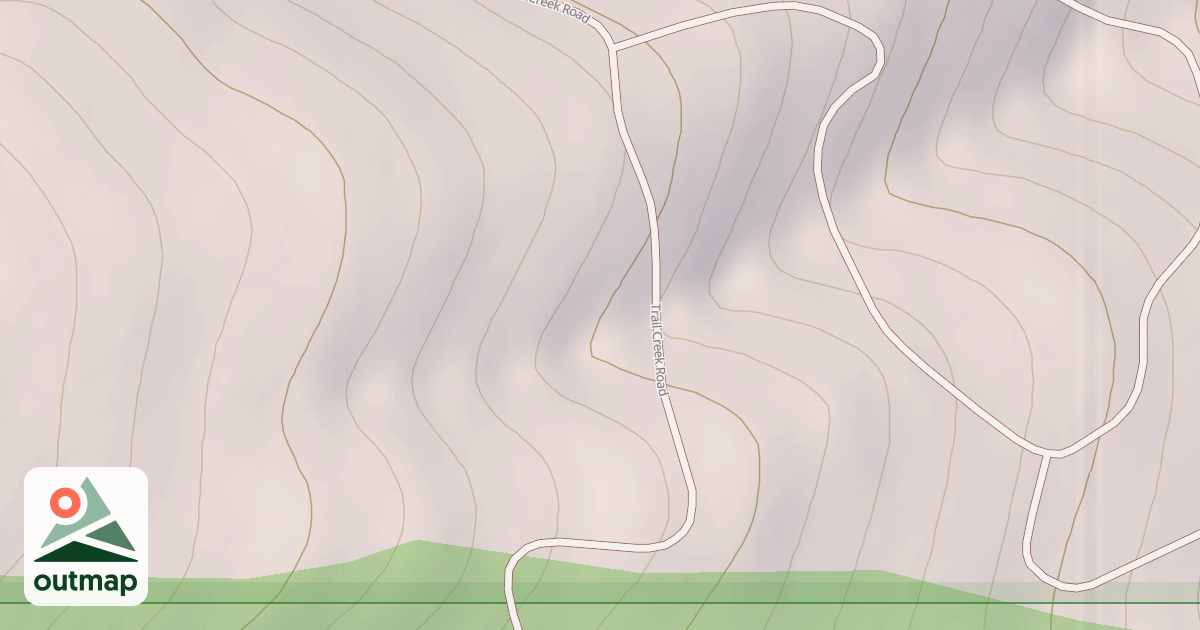 Map of TRAIL CREEK
