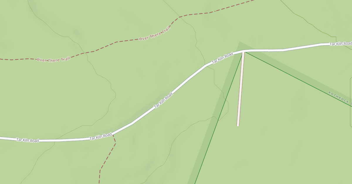 Map preview of Rothrock State Forest Trough Creek Snowmobile Trails