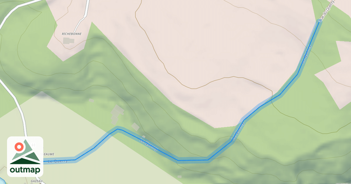Map of Le Querry