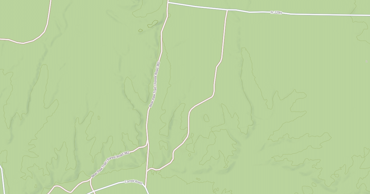 Map preview of FR 389B