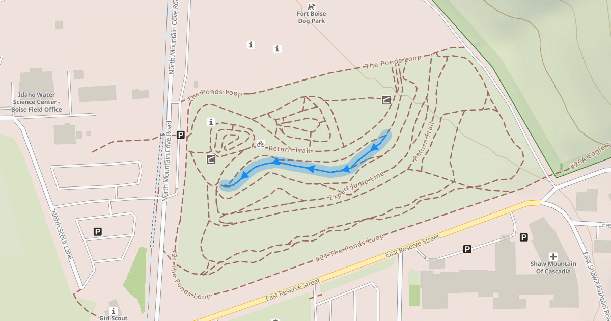 Map preview of Intermediate Jump Line