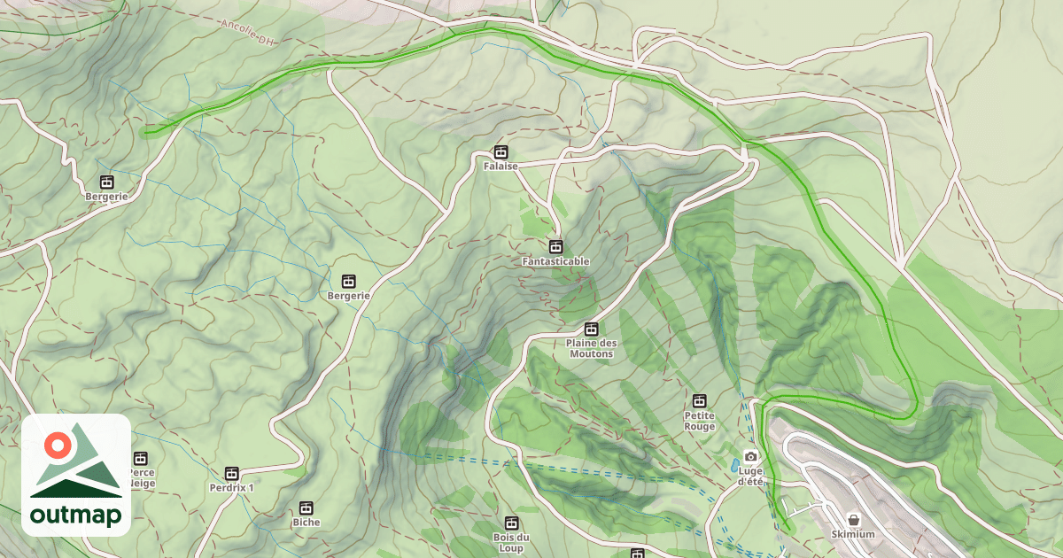 Map of Chemin de Ronde