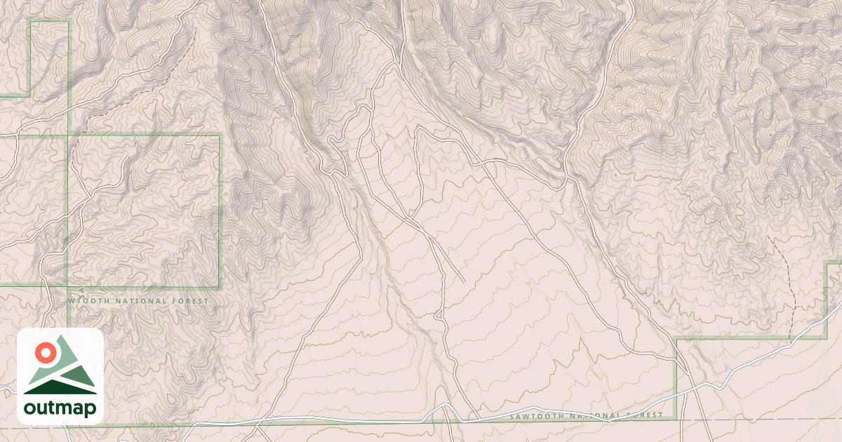 Map of FORMATION CANYON