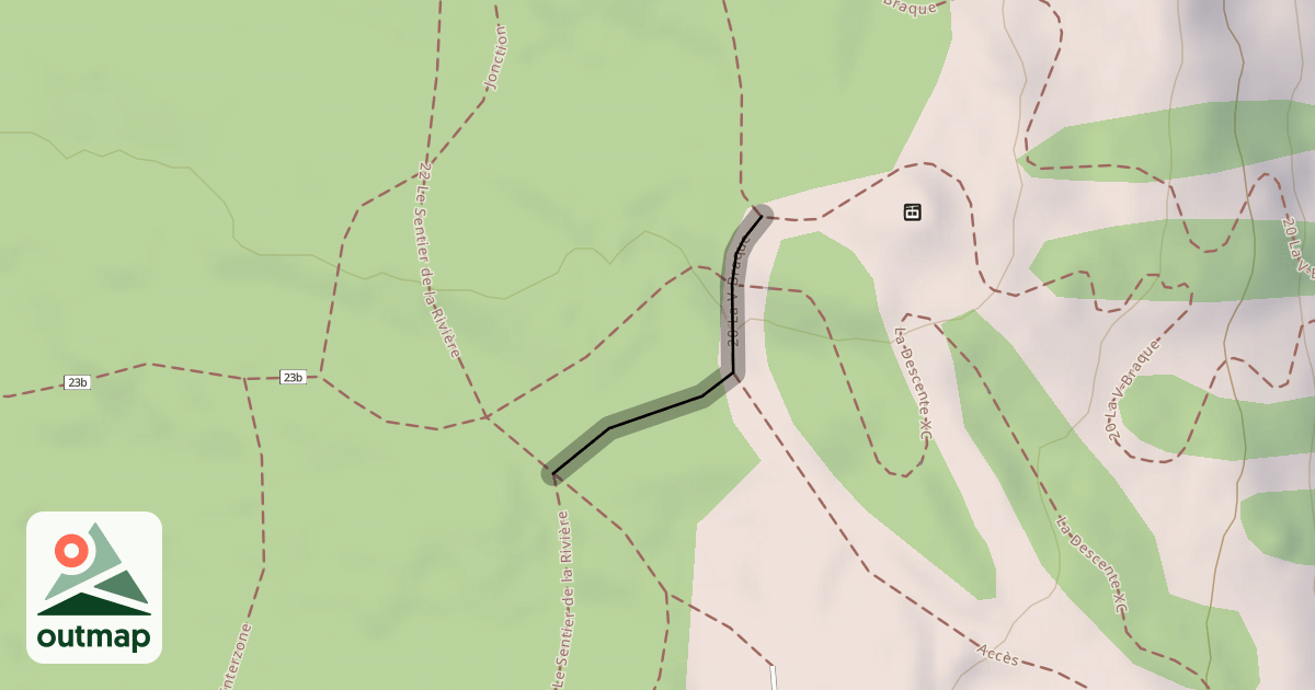 Map of 20 La V-Braque