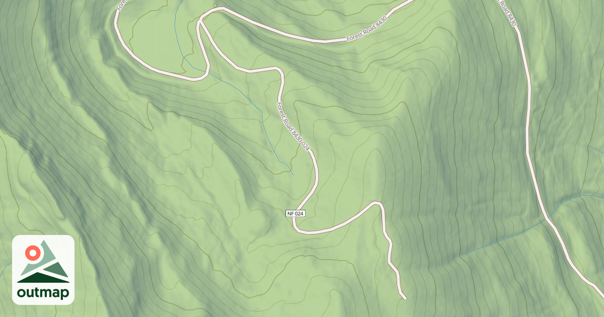 Map of HIGH TWENTY-FOUR