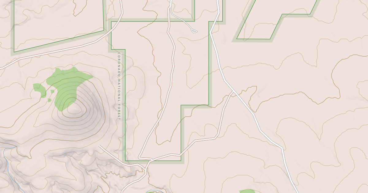 Map preview of POST CANYON