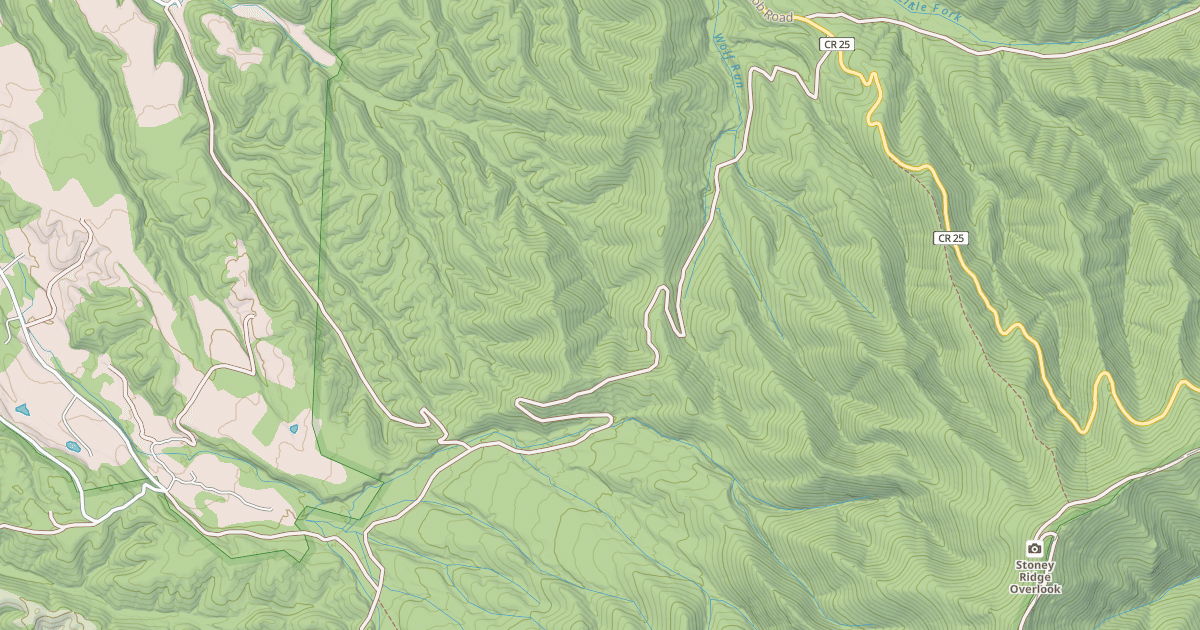 Map preview of STONEY RUN