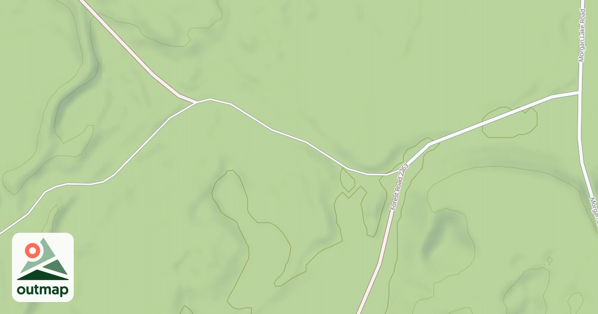 Map of RILEY CREEK ROAD