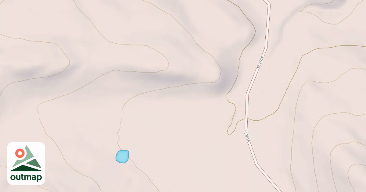 Map of SOUTH FORK TS