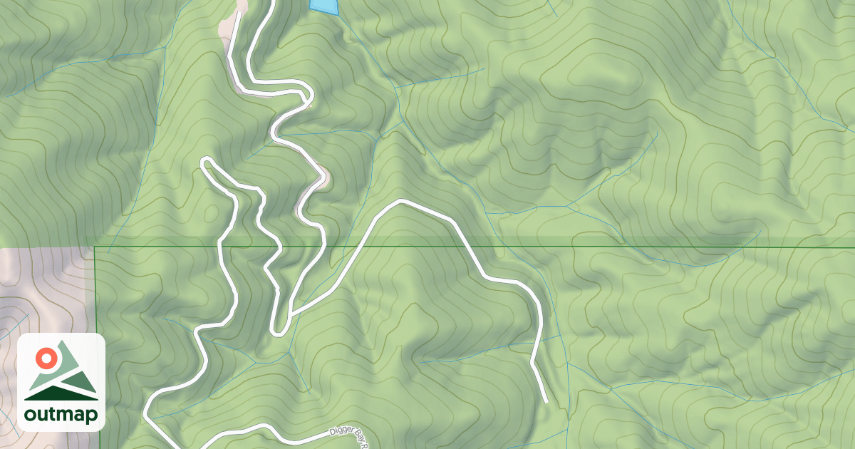 Map of DIGGER BAY CG