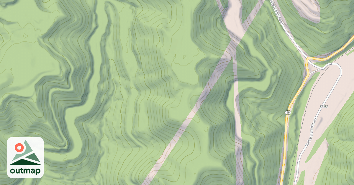 Map of 73