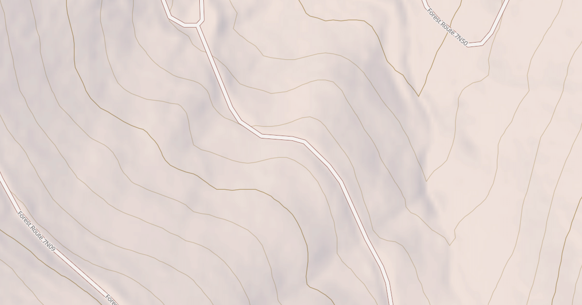 Map preview of USFS Motor Vehicle Use Map Roads {5D8BC255-1045-4B7D-A9A3-8ACA3078FD7D}
