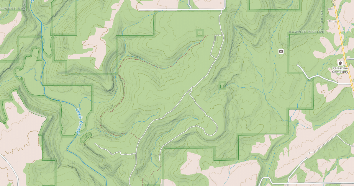 Map preview of REDDICK HOLLOW