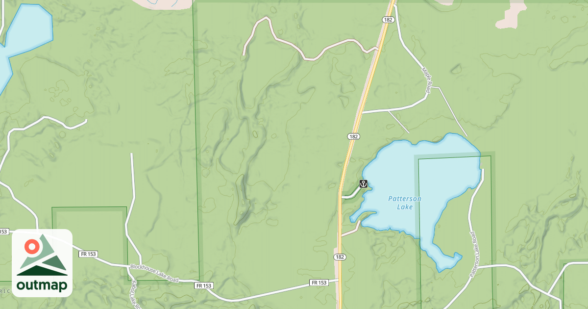 Map of Price County Snowmobile-106