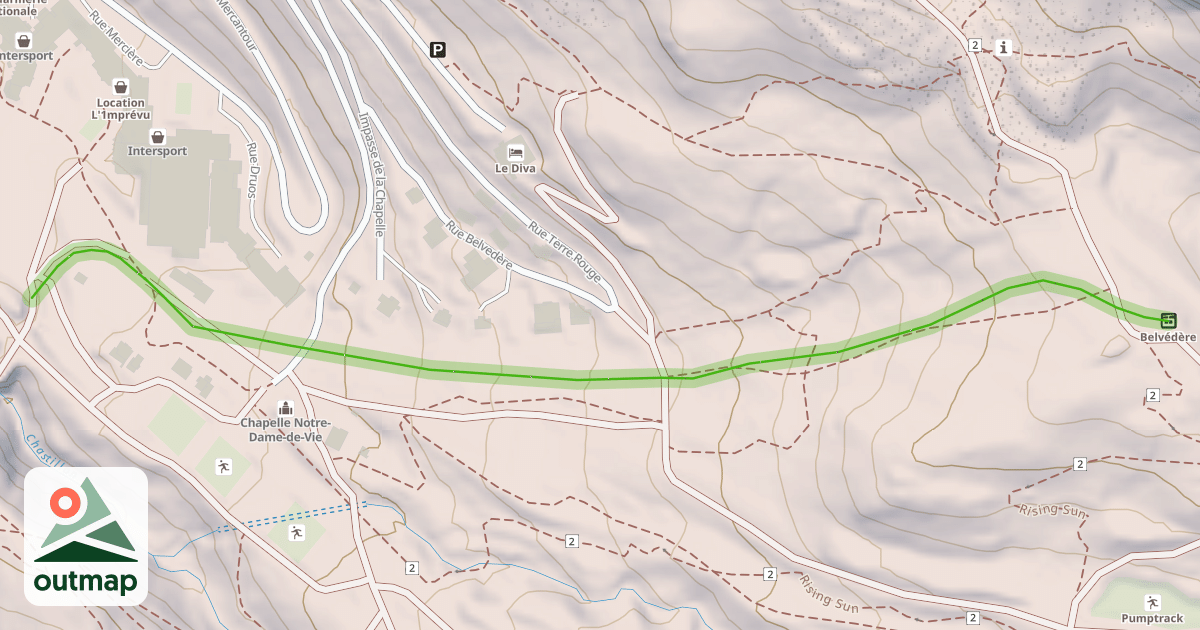 Map of Chapelle